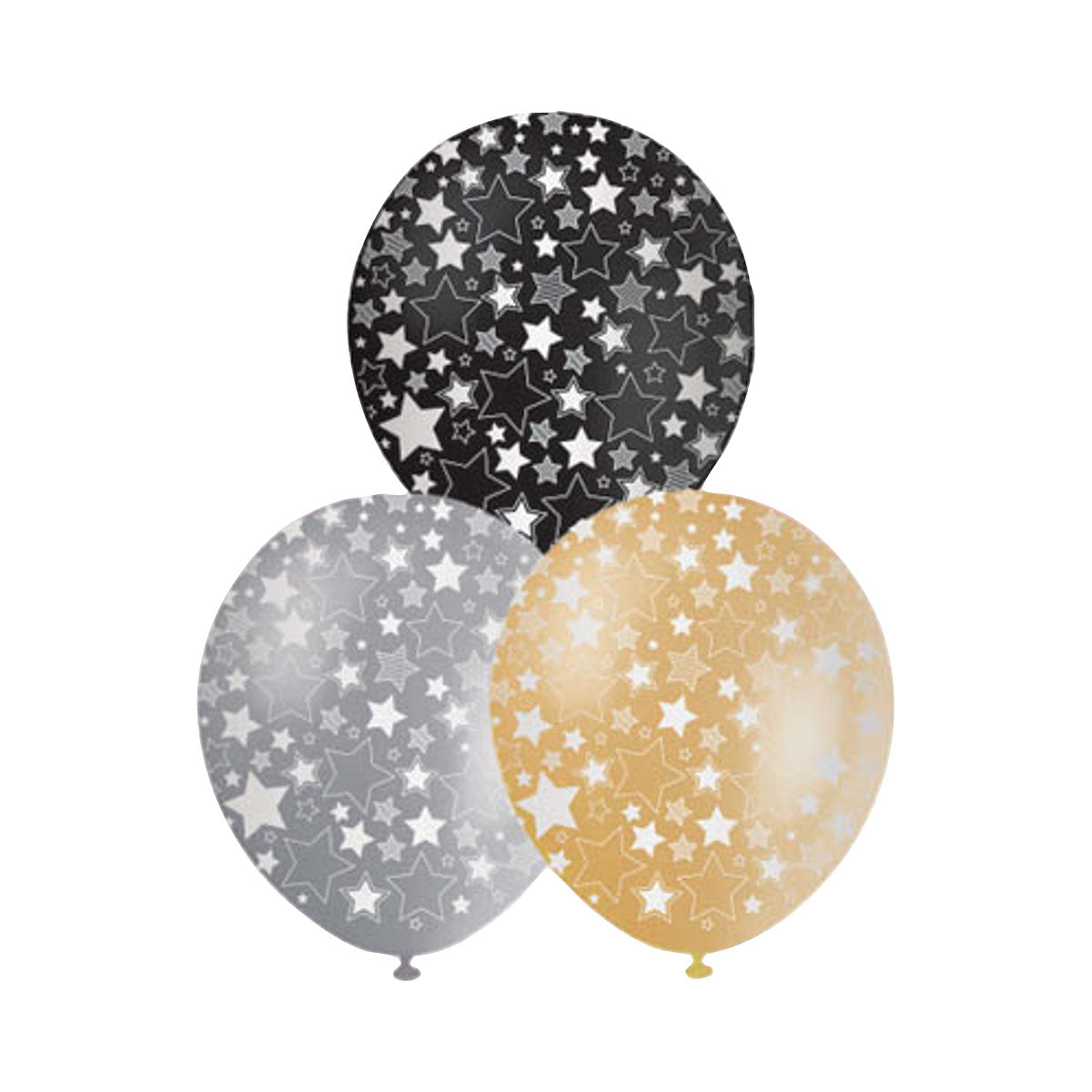 Balloons Stars Formal 30cm 10pk