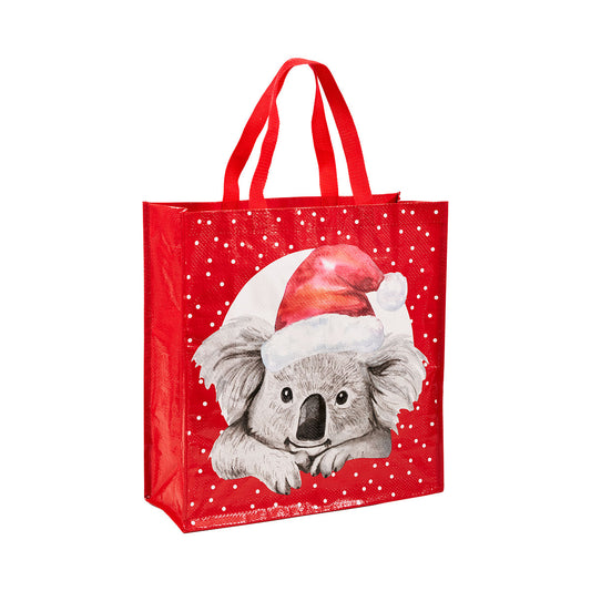 Christmas Shopping Bag 40x38cm Assorted