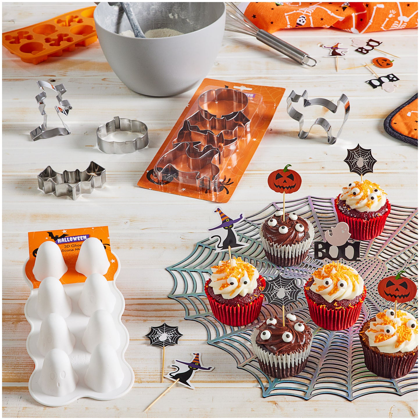 Halloween Cookie Cutters 4pk