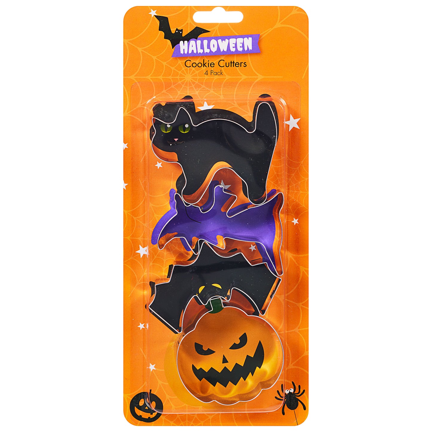 Halloween Cookie Cutters 4pk