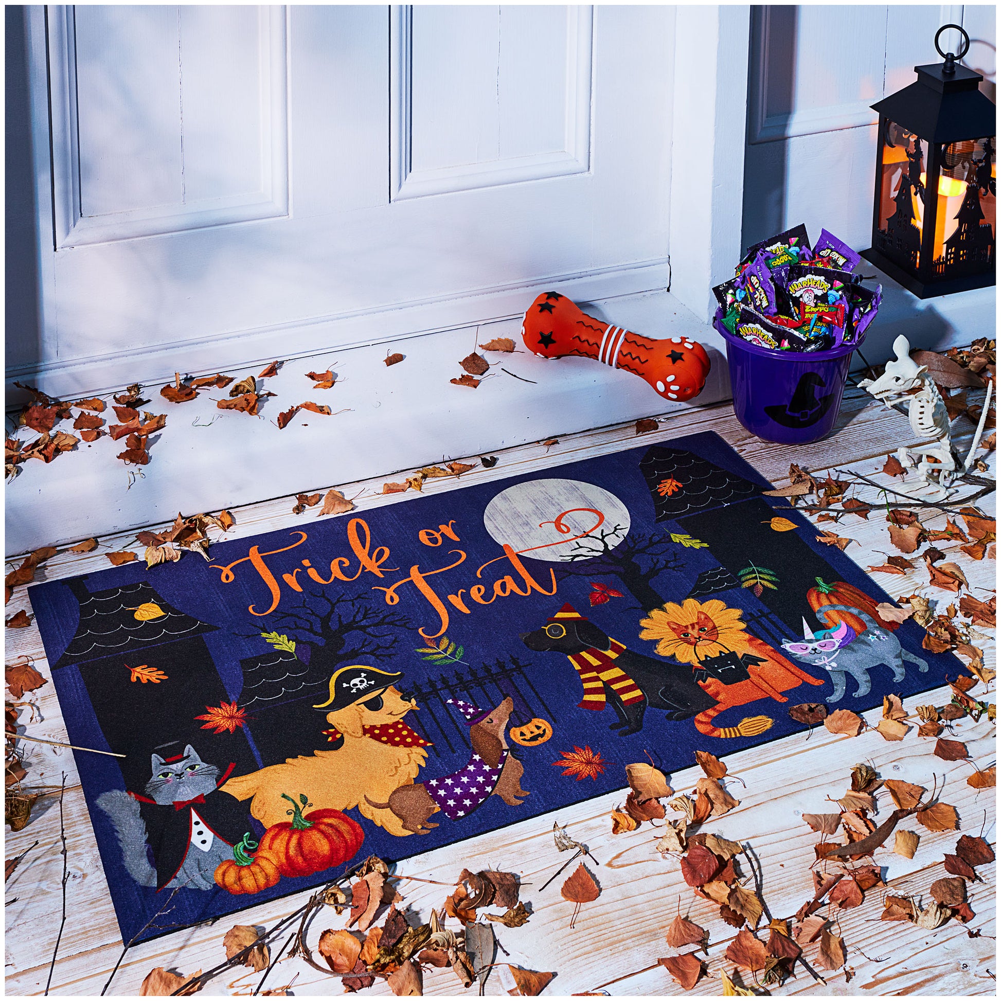Halloween Door Mat Assorted The Reject Shop