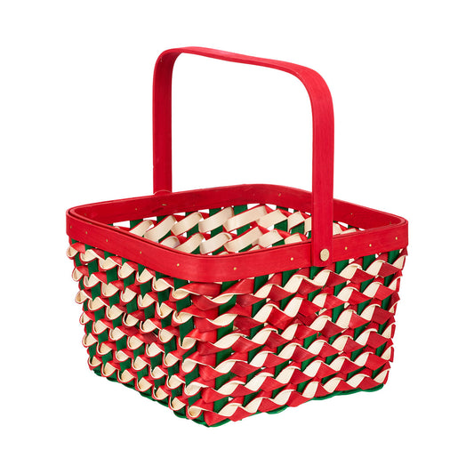 Square Twist Square Basket Large