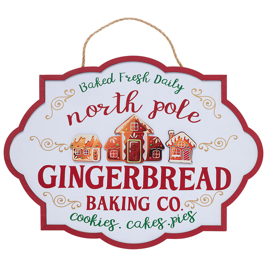 Gingerbread Sign Assorted