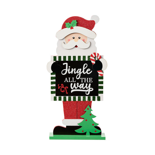 Standing Santa/Snowman Figure