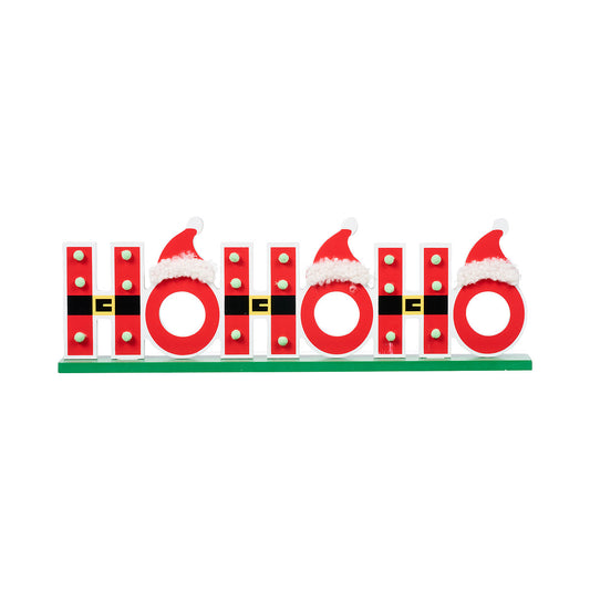 Hohoho Horizontal Tabletop Decoration