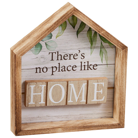 There's No Place Tabletop Plaque