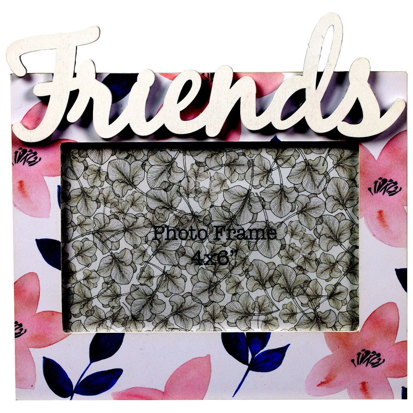 Friends CutOut Photo Frame 4x6" The Reject Shop