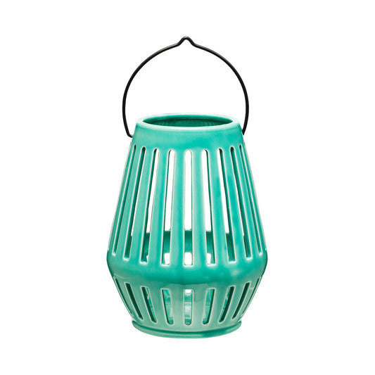 Ceramic Lantern Teal