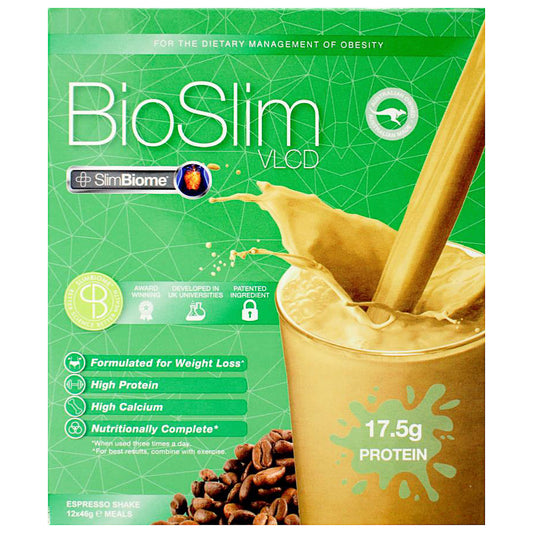 BioSlim VLCD Shake Espresso 12x46g