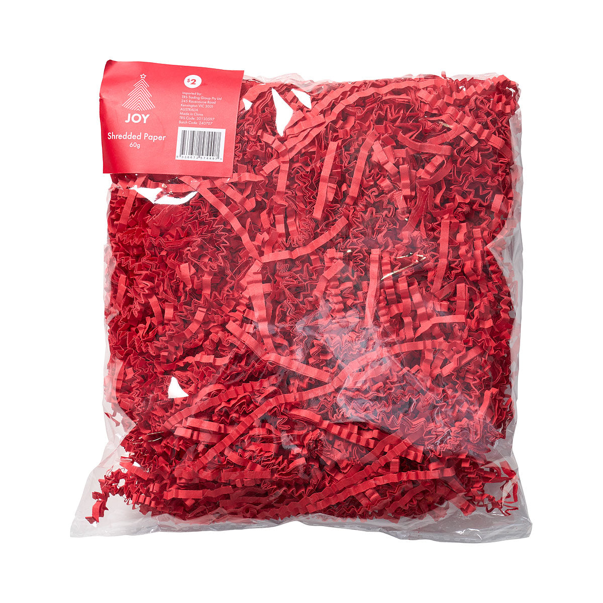 Christmas Shred 60g Assorted