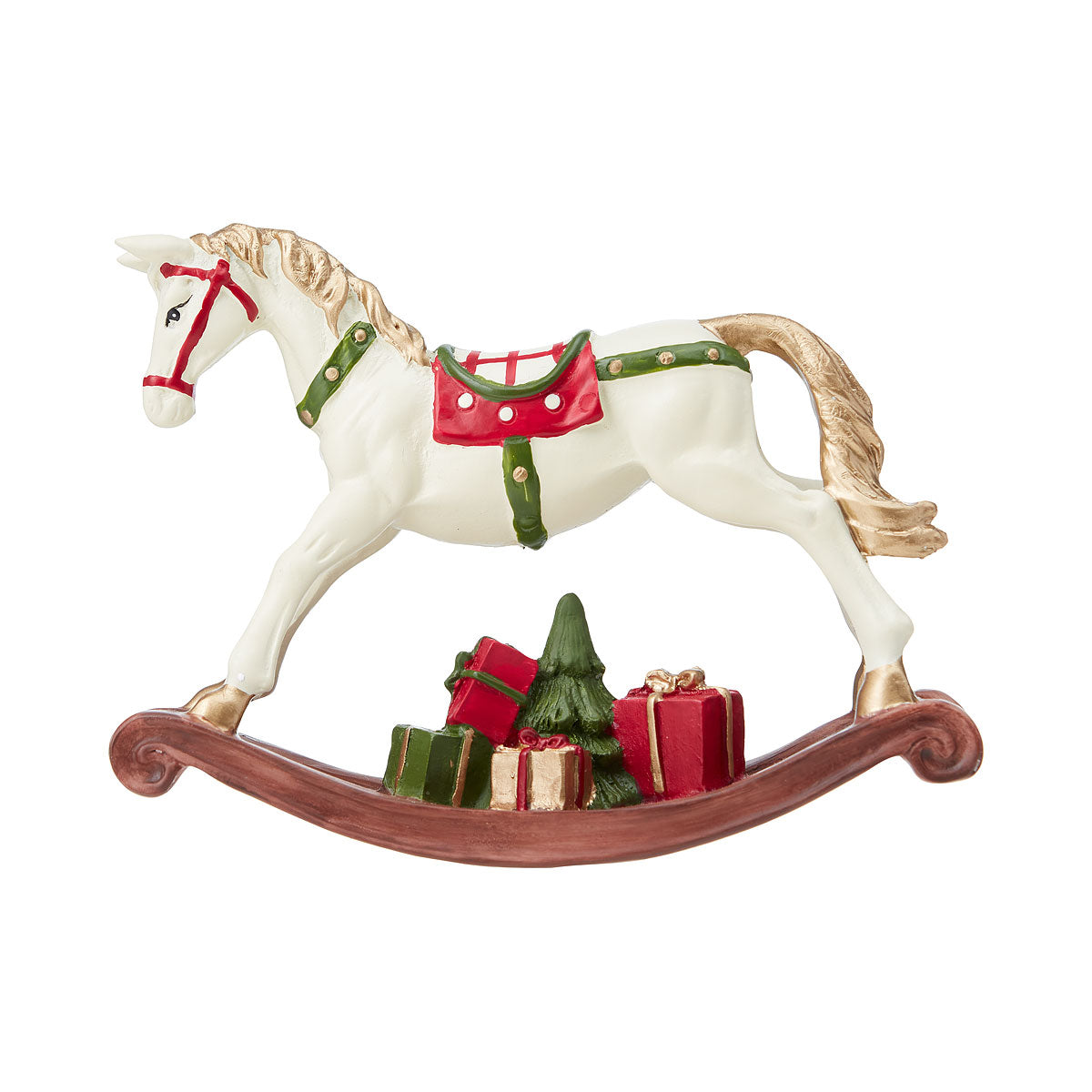 Christmas Resin Rocking Horse