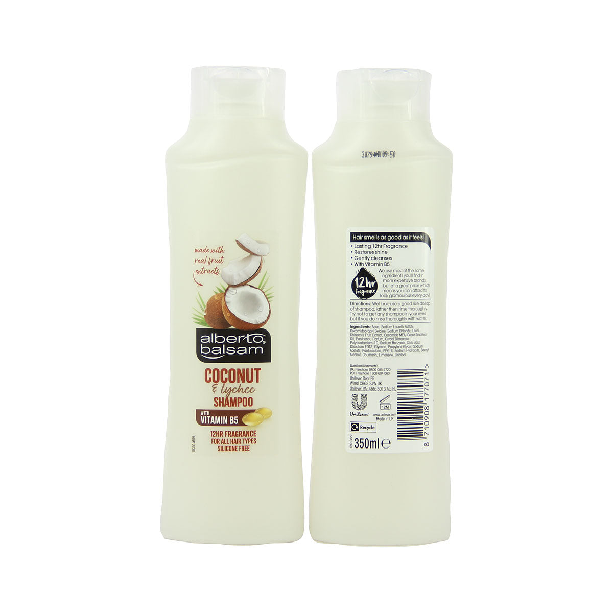 Alberto Balsam Coconut Shampoo 350mL