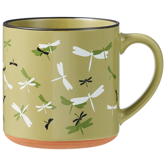 Dragonfly Stoneware Mug 450mL