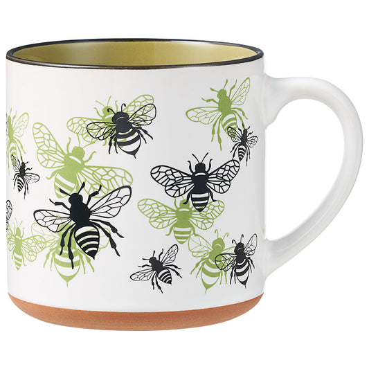 Bees Stoneware Mug 450mL