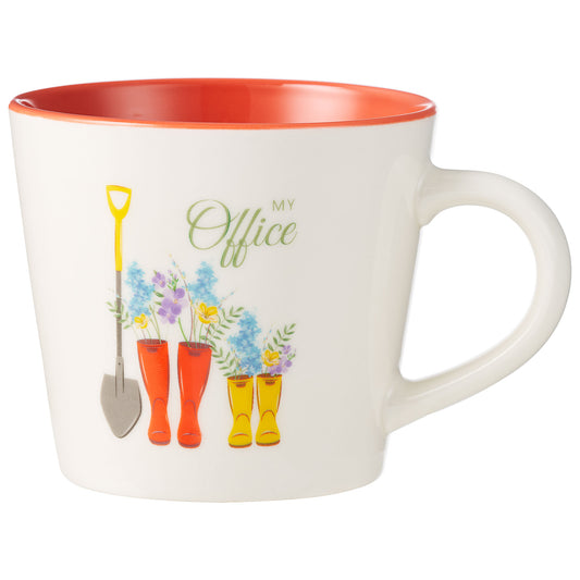 Garden Is Calling New Bone Mug 350mL