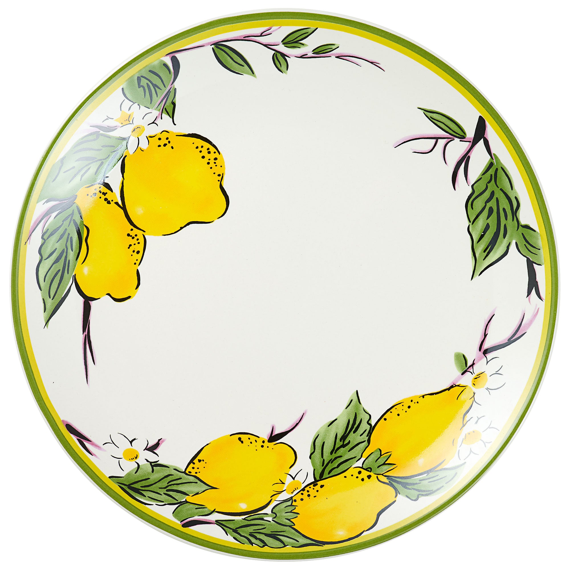Tuscany Lemons Side Plate 20cm – The Reject Shop