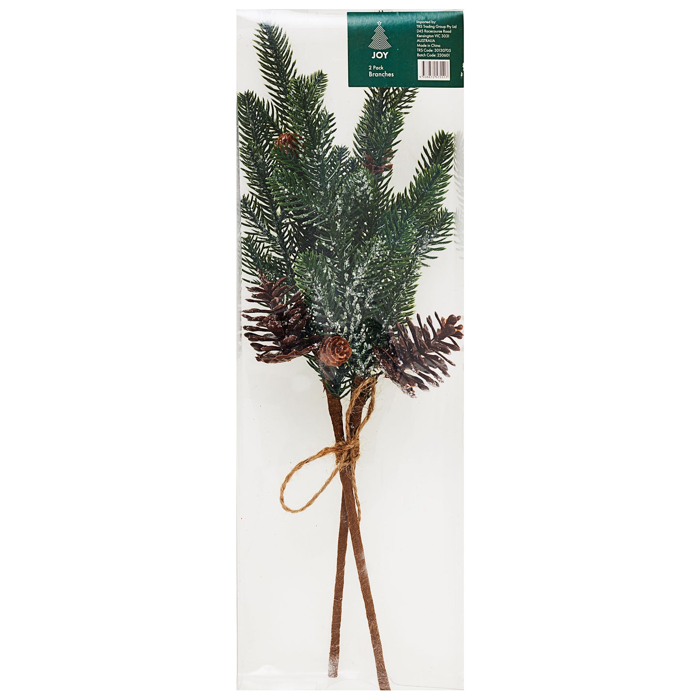 Christmas Branch 2pk Assorted