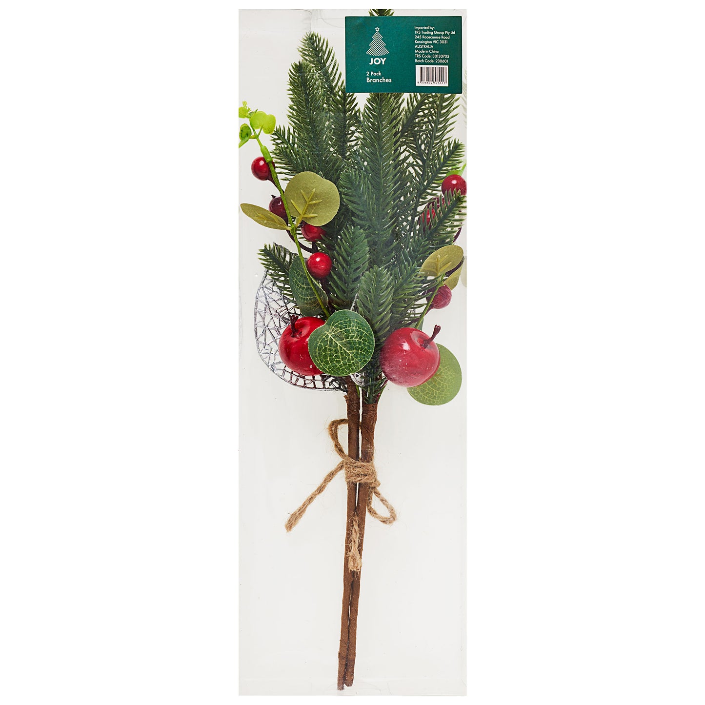 Christmas Branch 2pk Assorted