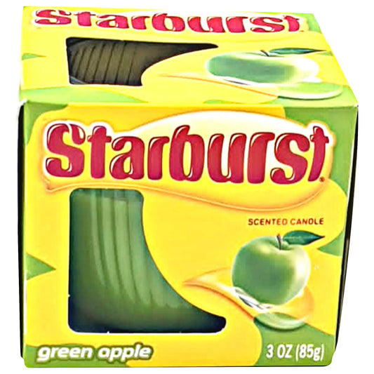 Starburst Scented Candle Green Apple 85g