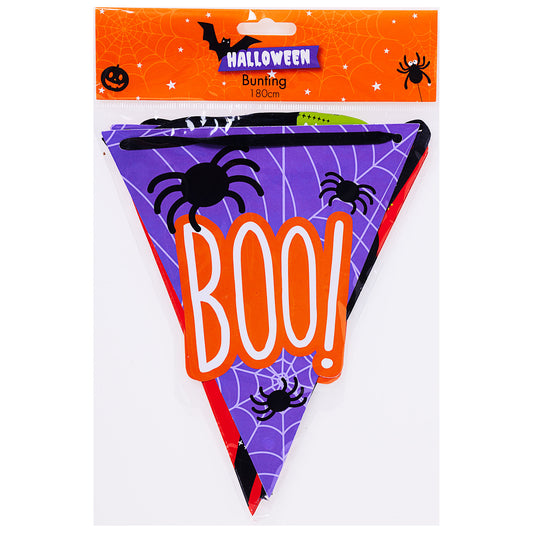 Halloween Bunting 180cm Assorted