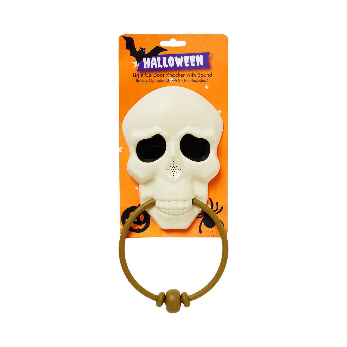 Halloween Light-Up Door Bell Knocker With Voice