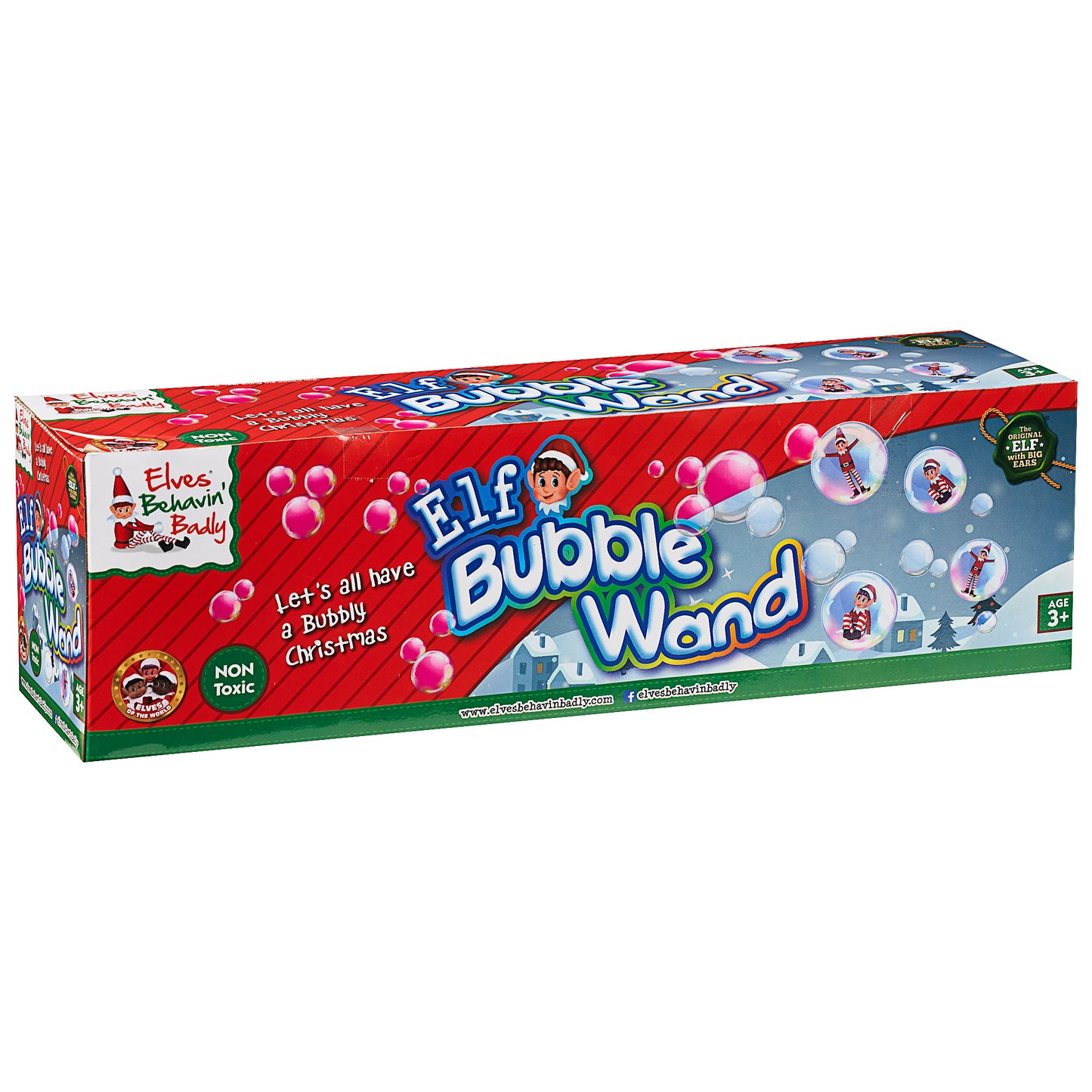 Christmas Elf Bubble Tube