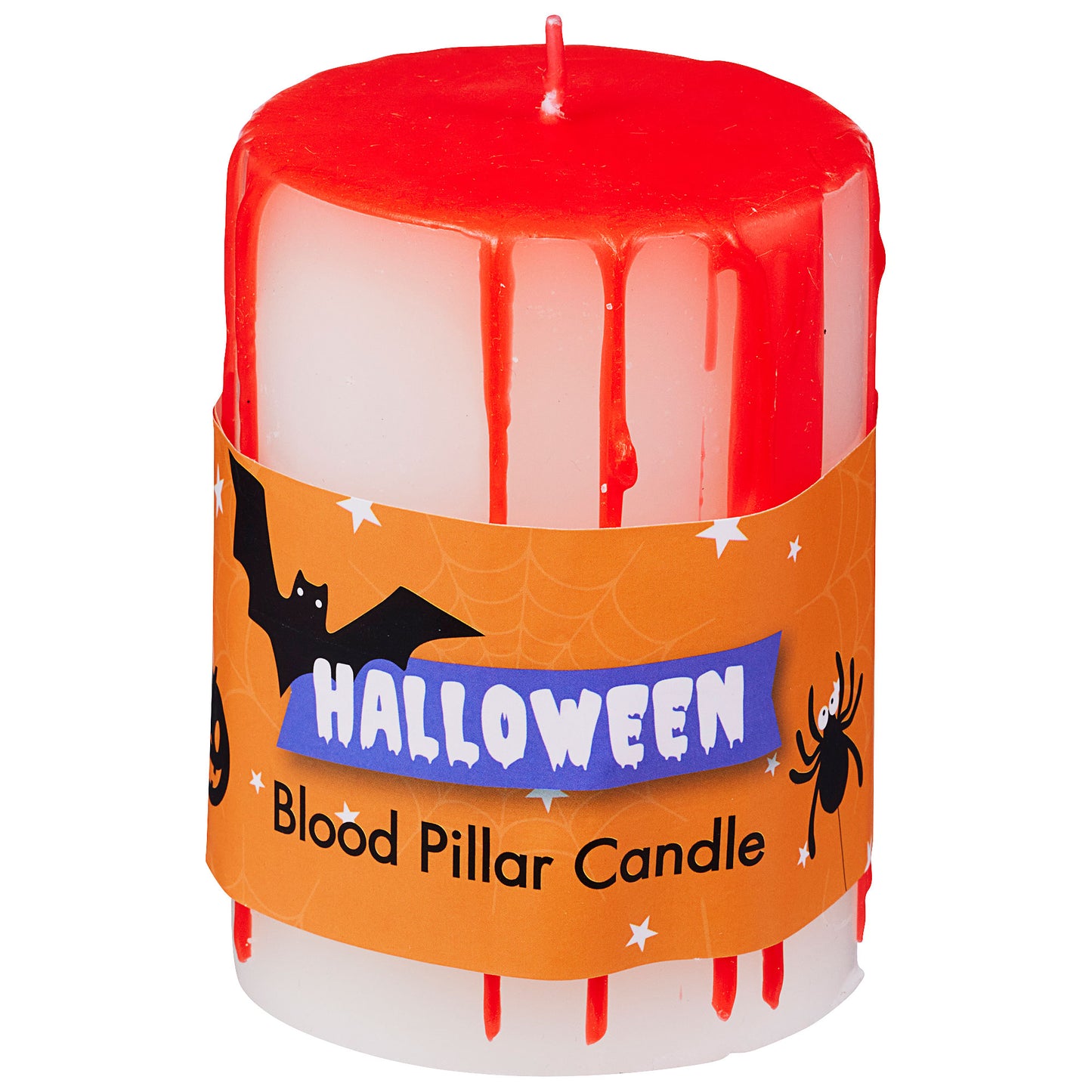 Halloween Blood Pillar Candle 10cm