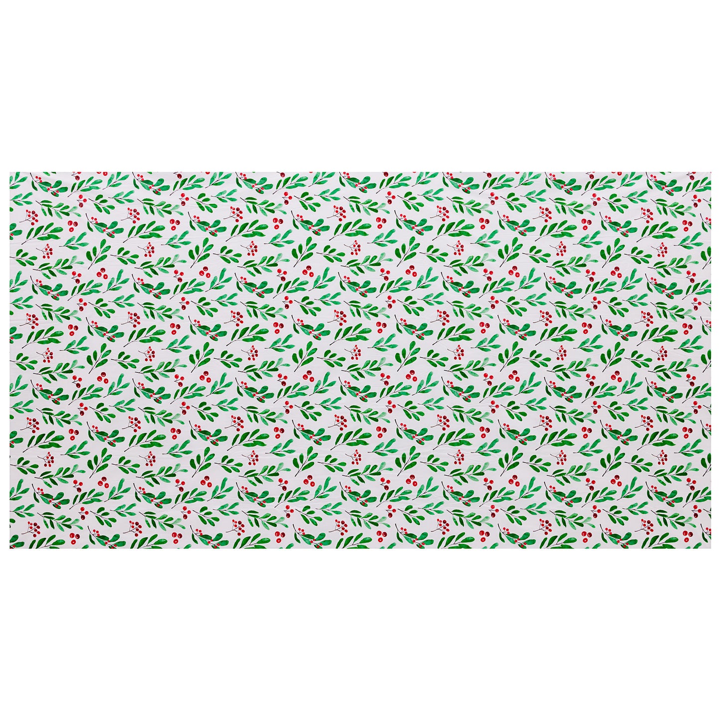 Christmas Tablecloth Rectangular Fabric Poinsettia 150x270cm