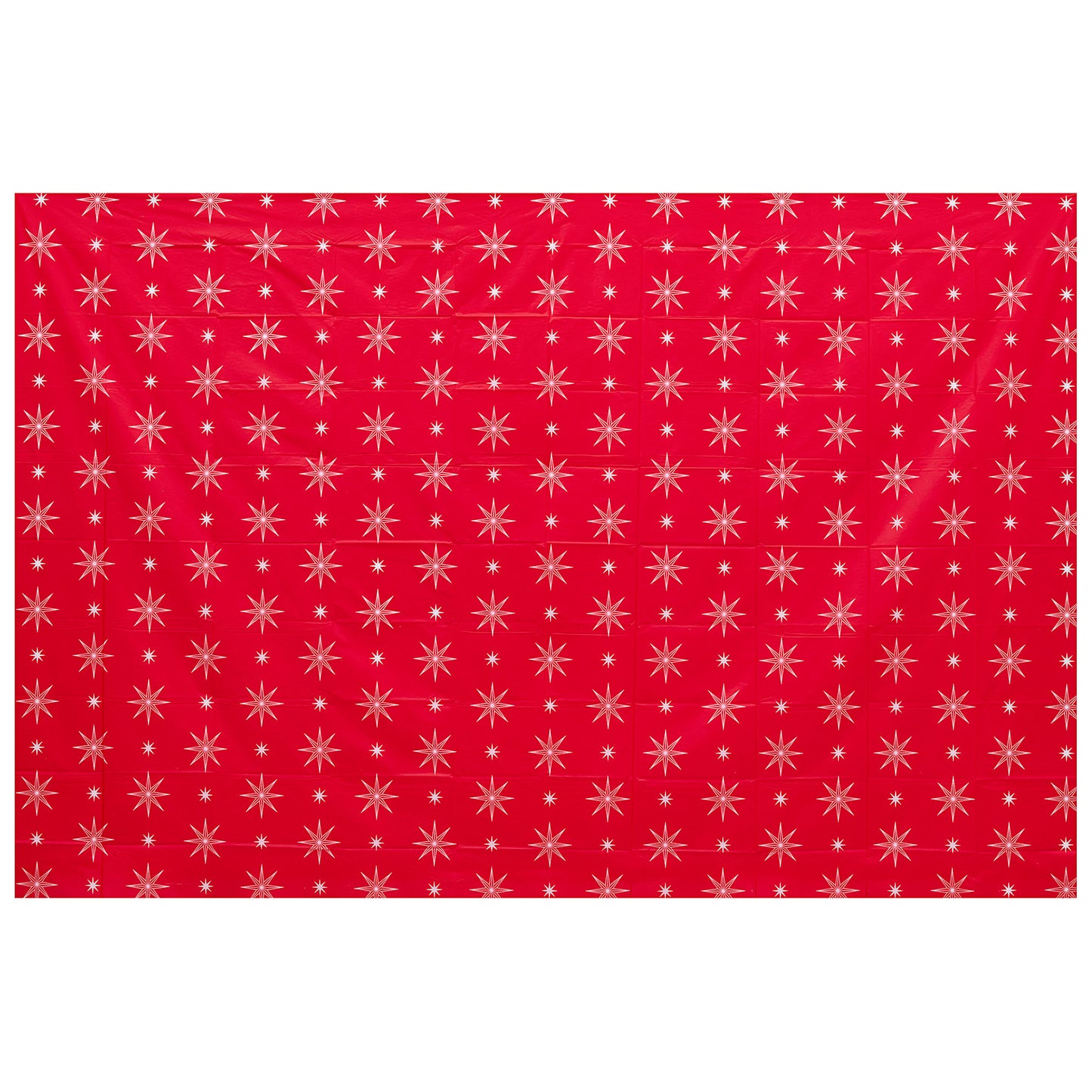 Christmas Plastic Tablecloth Red Assorted