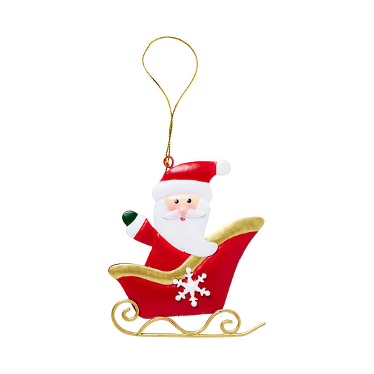 Metal Sleigh Hanging Décor Assorted