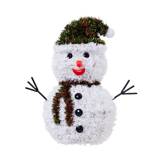 Tinsel Snowman Assorted