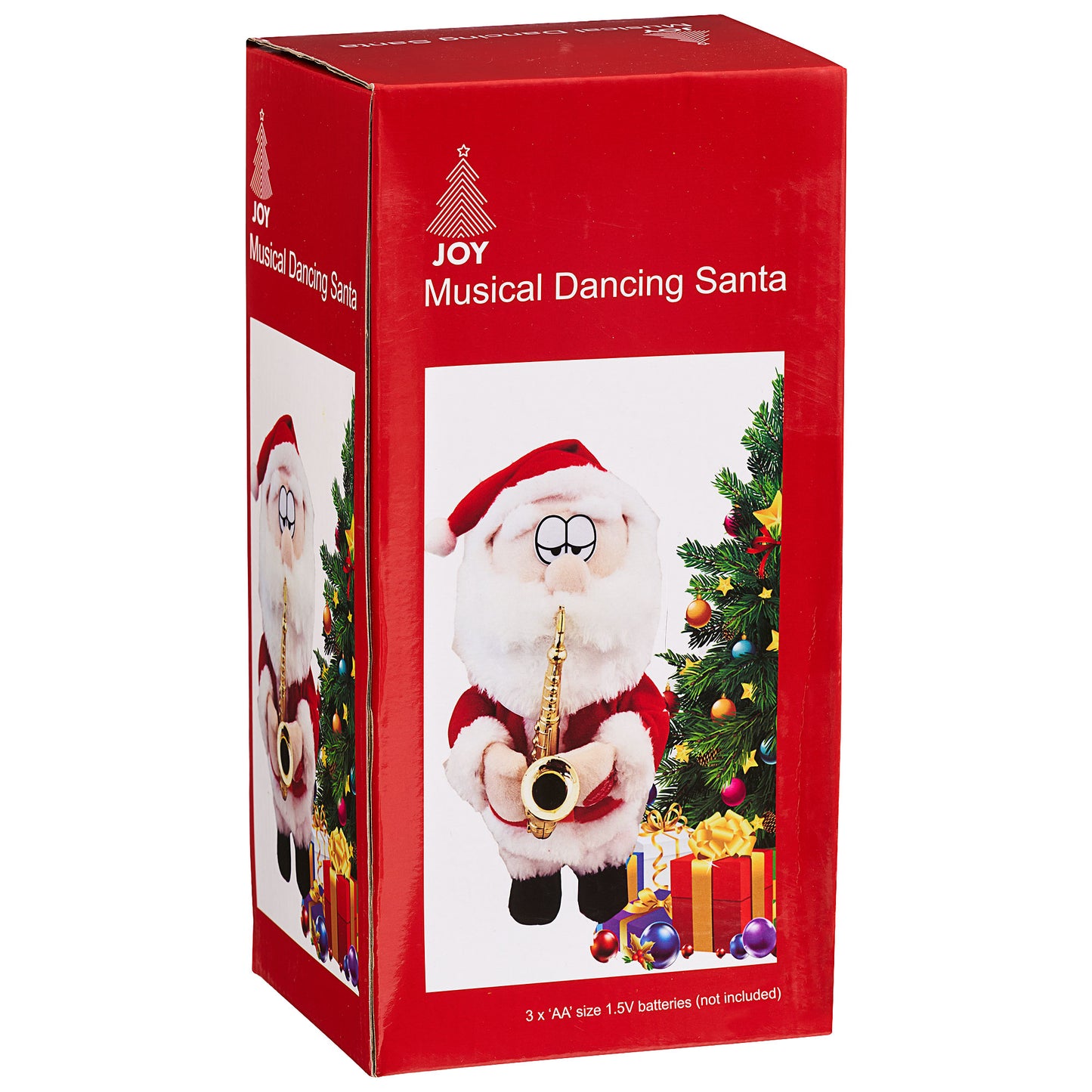 Christmas Musical Dancing Reindeer/Santa with Saxophone