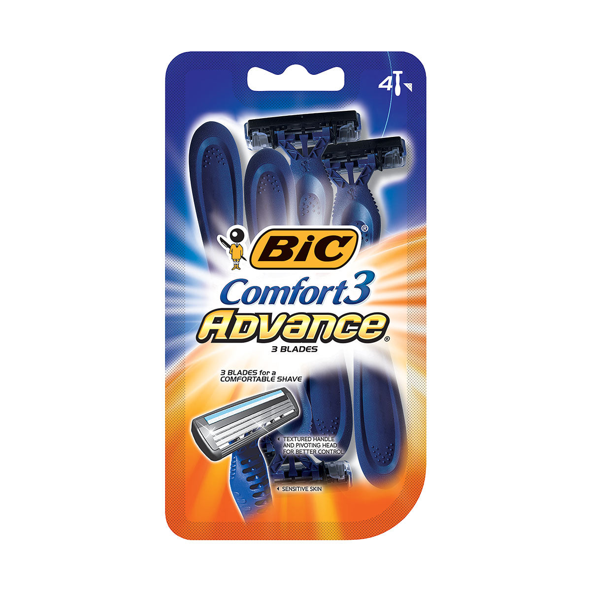 Bic Shaver Comfort 3 Advance 4pk