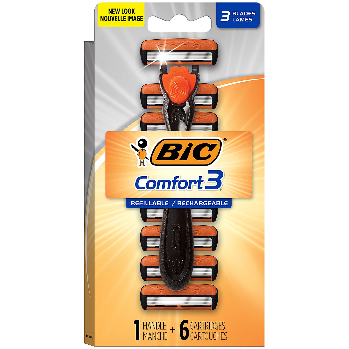 Bic Shaver Comfort 3 Hybrid 6pk