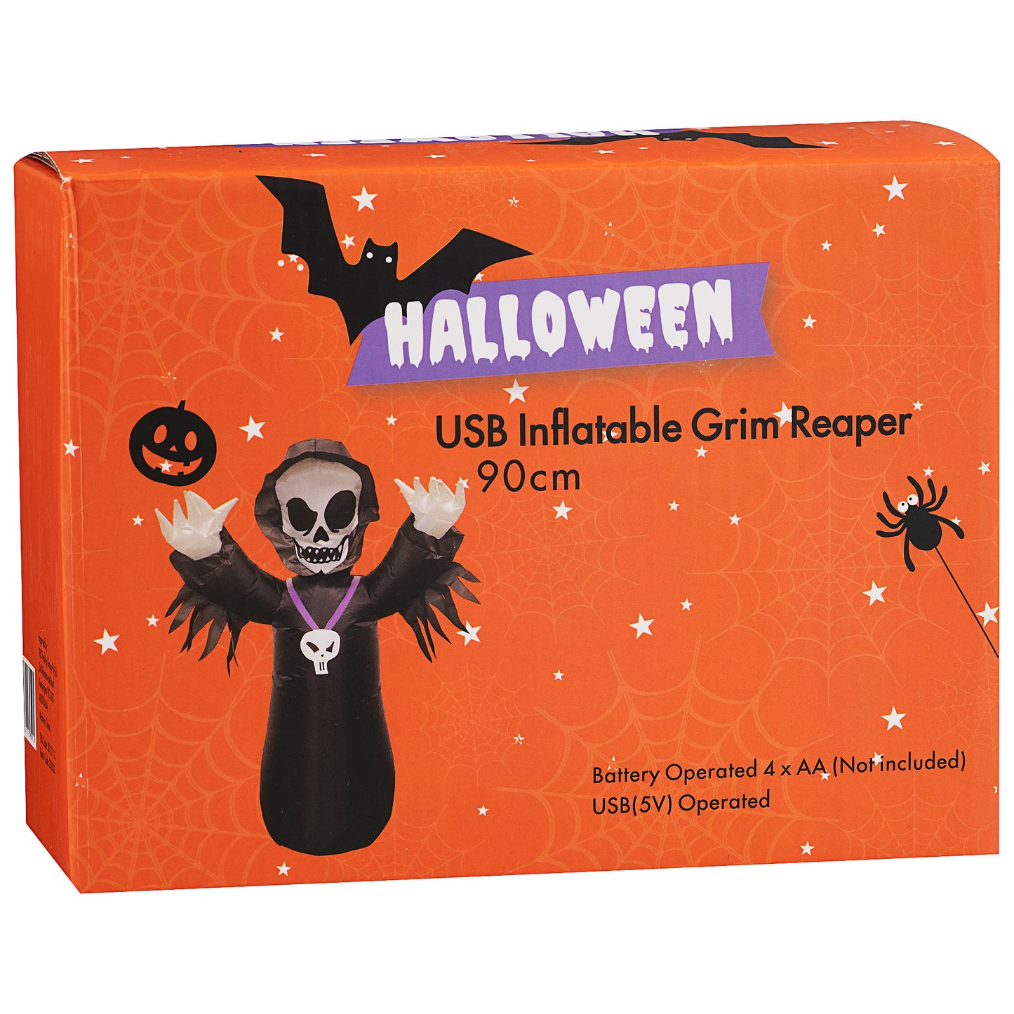 Halloween USB/Battery-Operated Inflatable 90cm Assorted