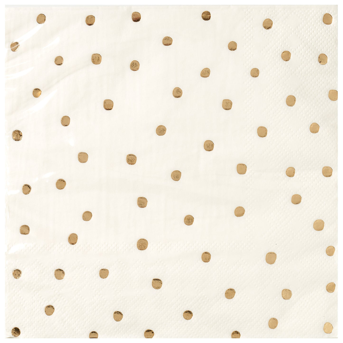 Lunch Napkin Gold Spot 20pk