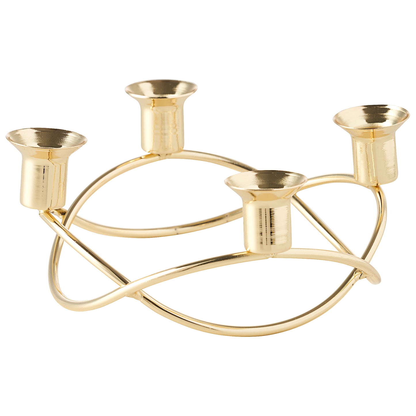 4-Candle Holder Gold/Silver