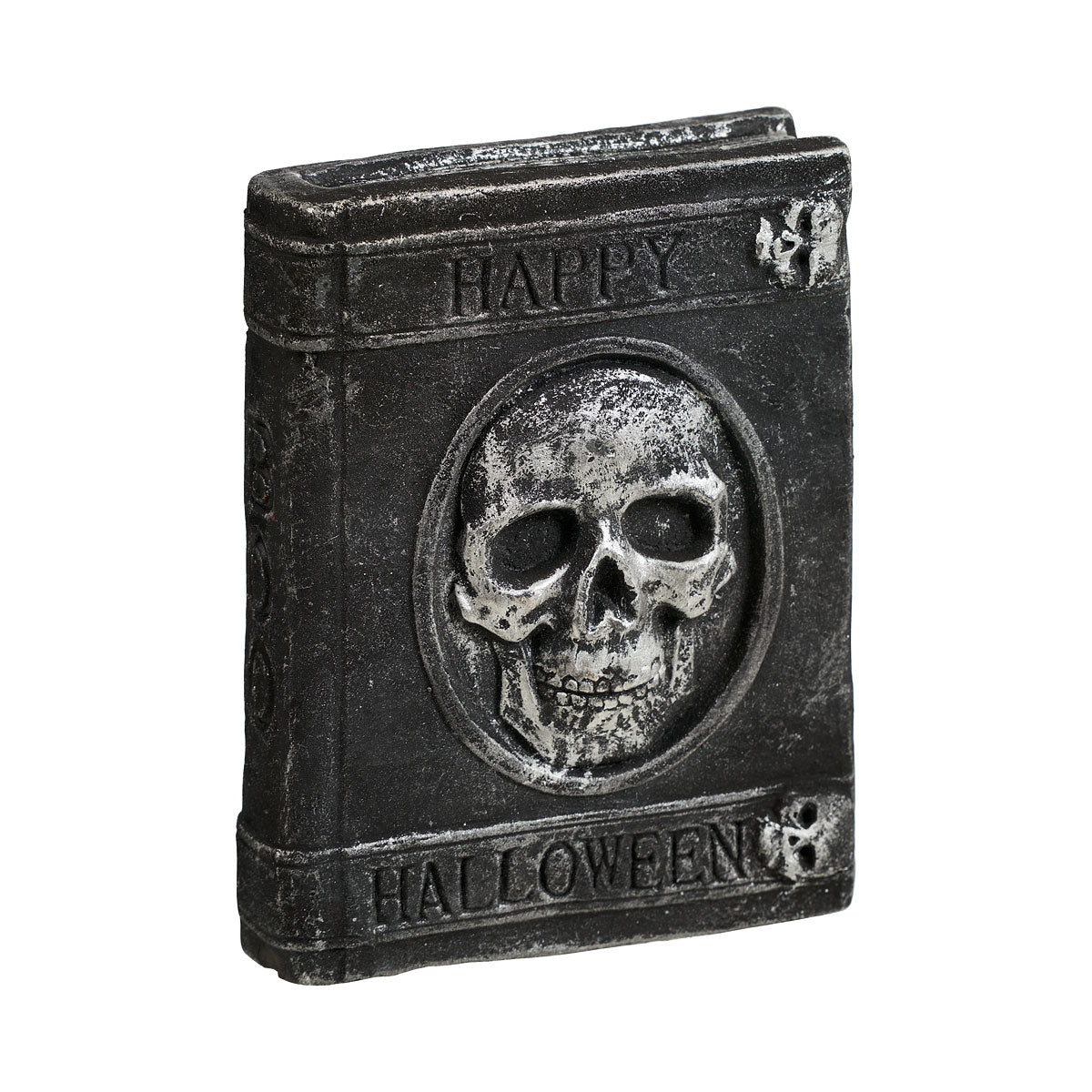 Halloween Cement Book Ornament Assorted