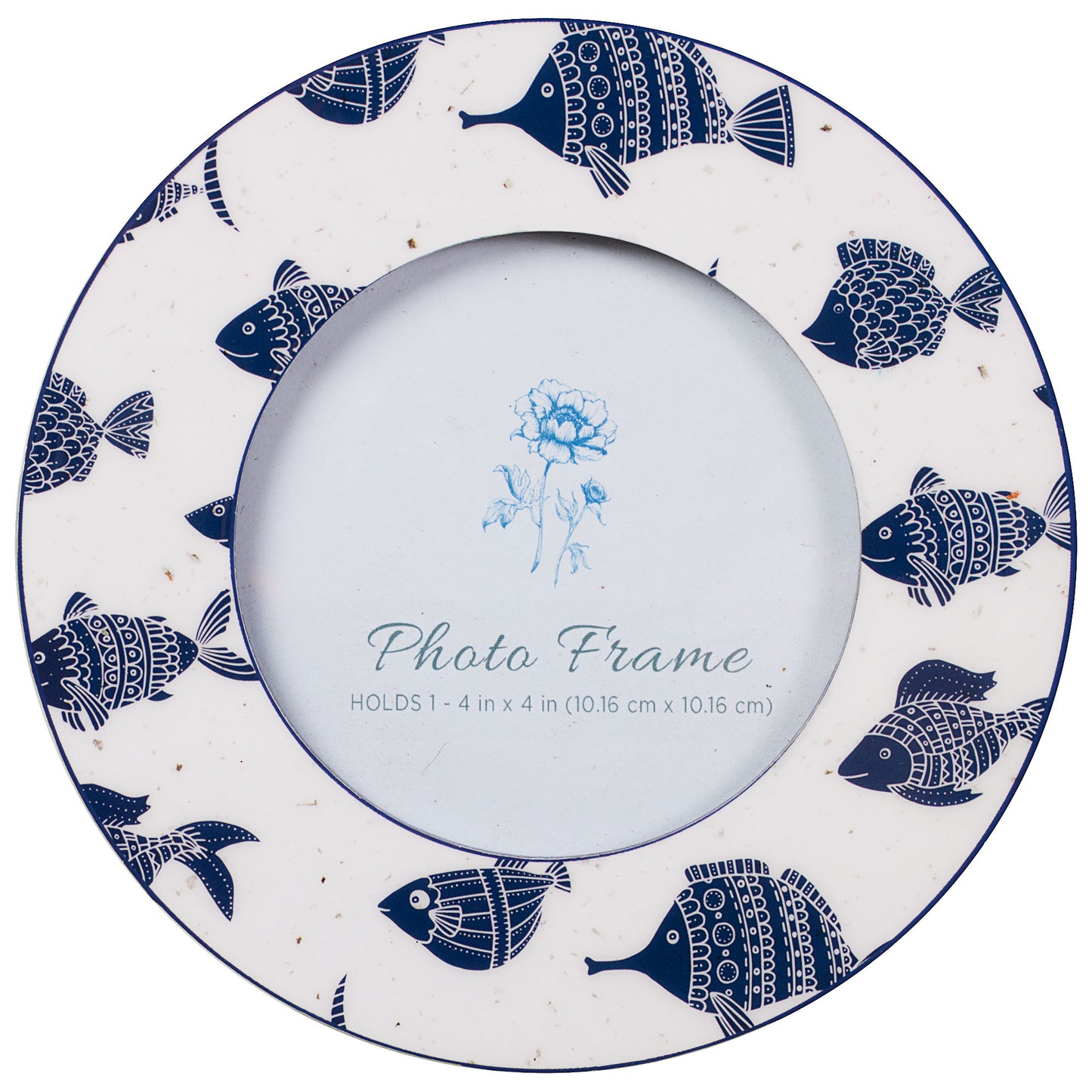 Round Fish/Lemon Photo Frame