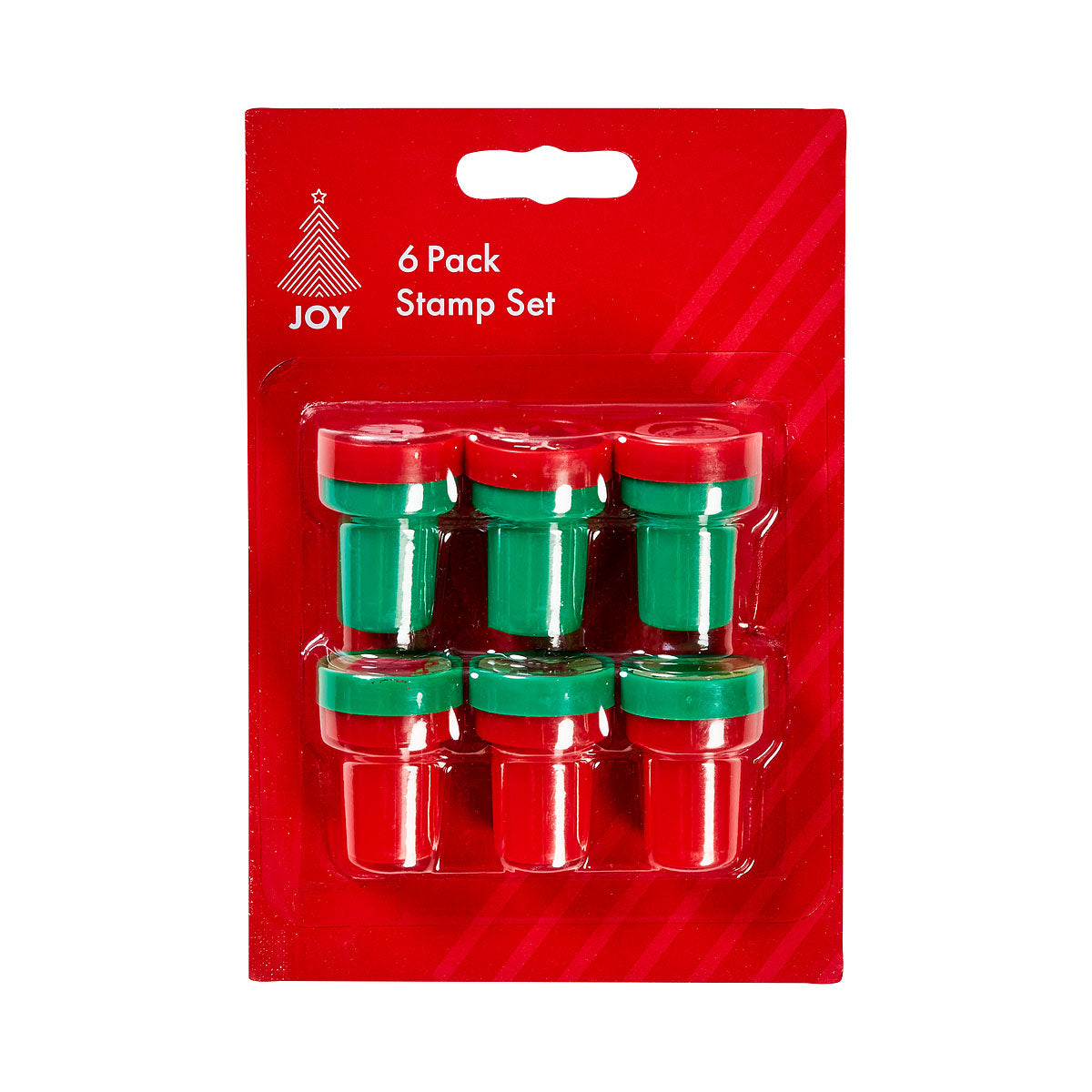 Christmas 6pc Stamp Set