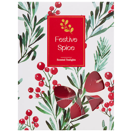 Berry Spice Tealight Candles 24pk