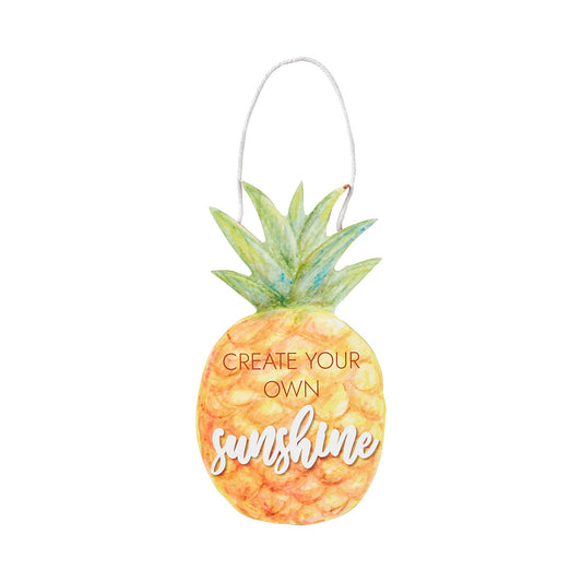 Pineapple / Watermelon  Hanging Plaque