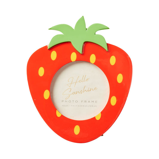 Strawberry Photo Frame 4x4"