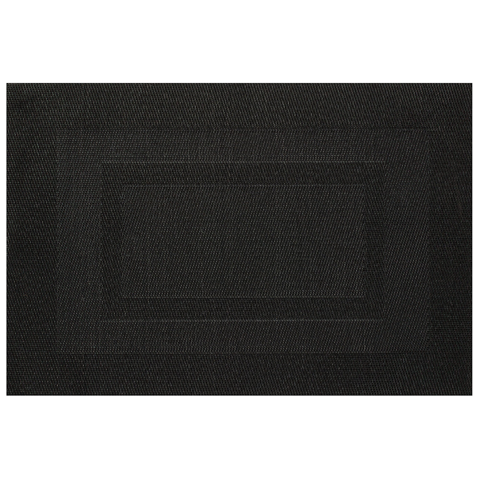 Textaline Placemat Black Rectangular The Reject Shop