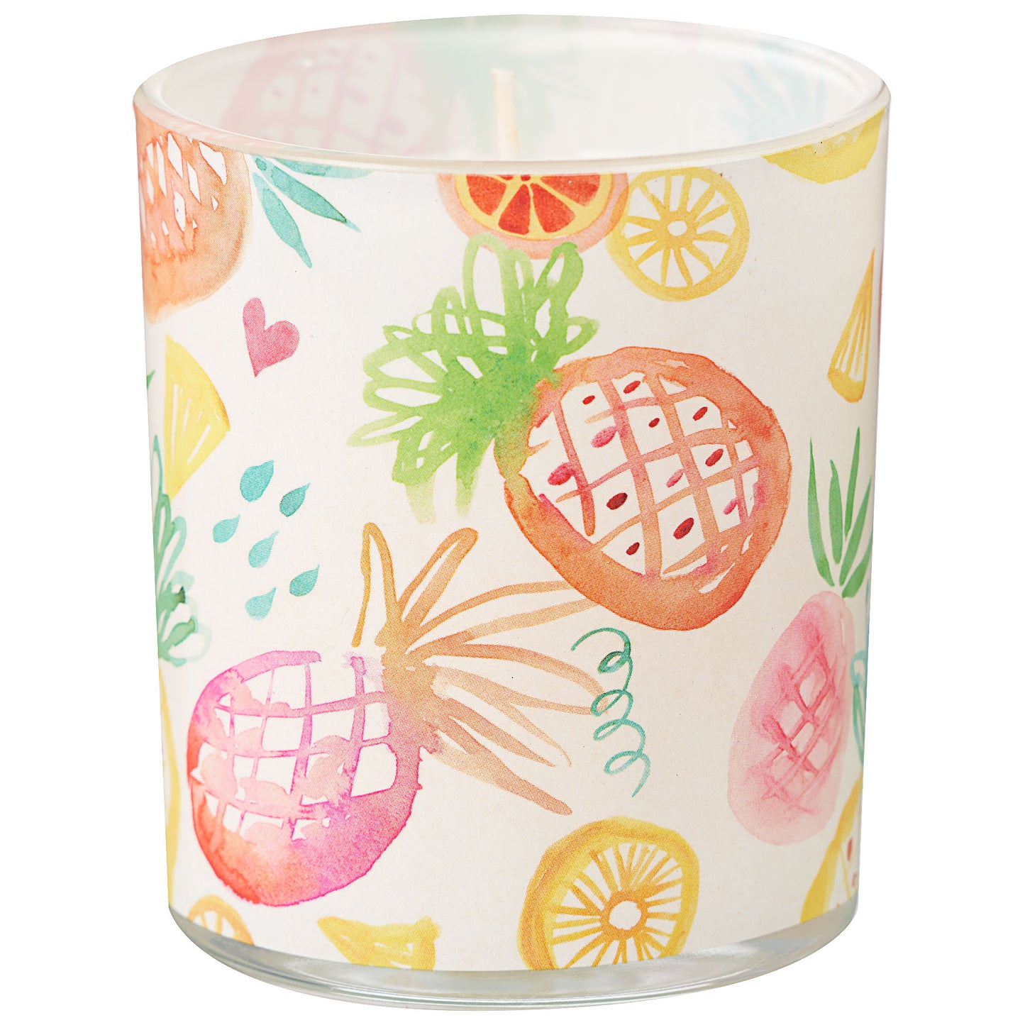 Jungle Fruits Printed Candle Assorted