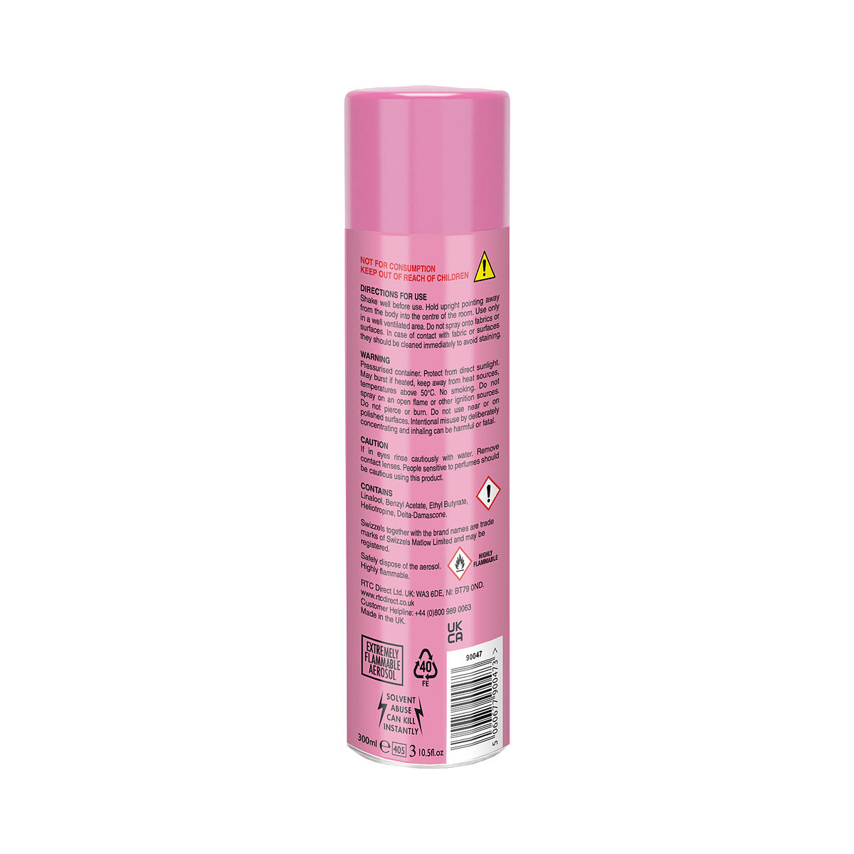 Swizzels Room Spray Love Hearts 300mL