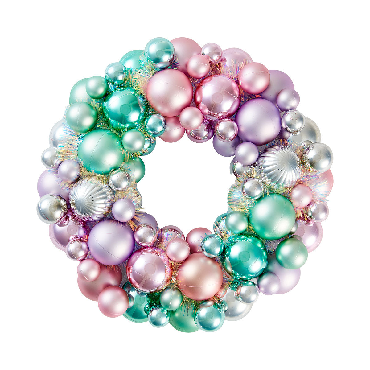 Christmas Bauble Wreath Assorted