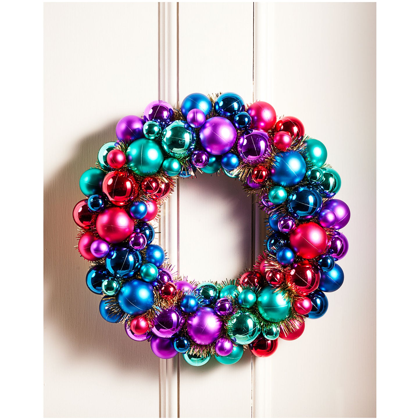 Christmas Bauble Wreath Assorted