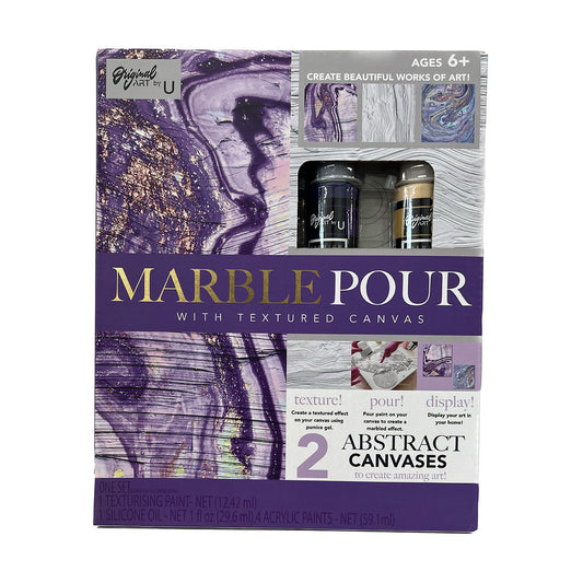 Art By U Marble Pour Studio Kit Assorted
