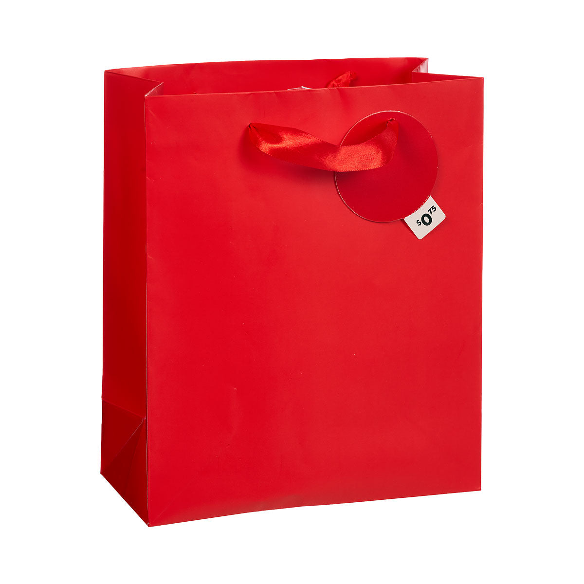 Value Medium Gift Bag Red